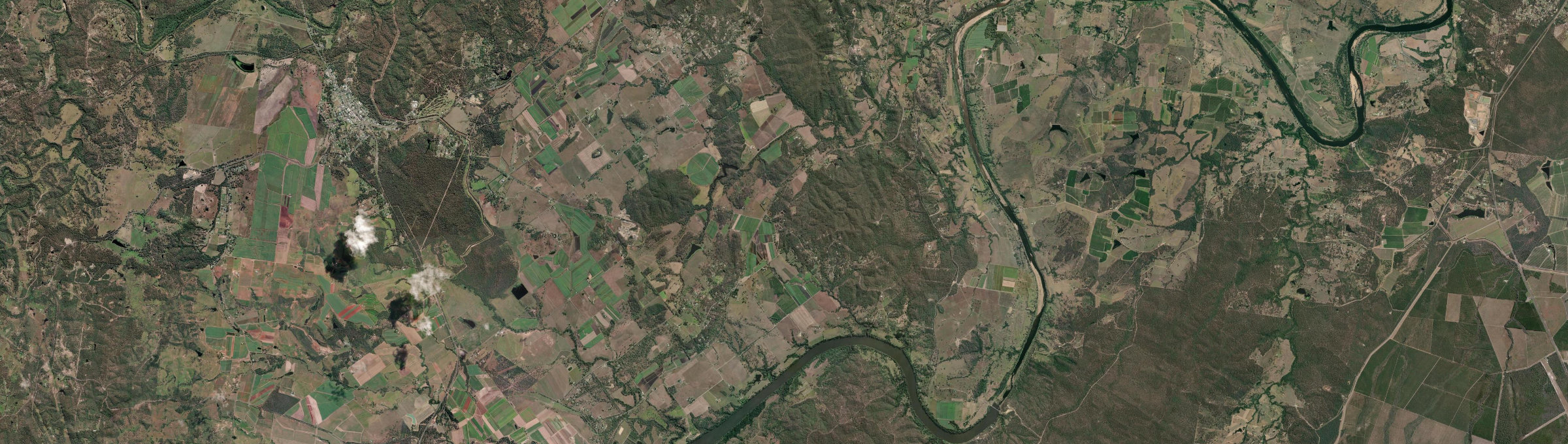 Aerial view of Delan, QLD