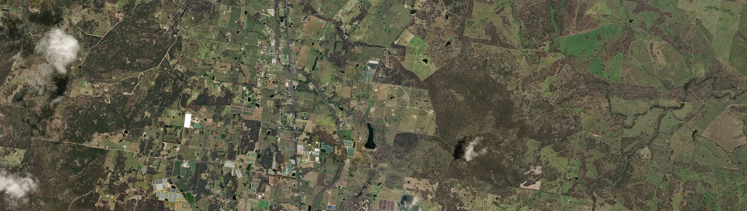 Aerial view of Glen Niven, QLD