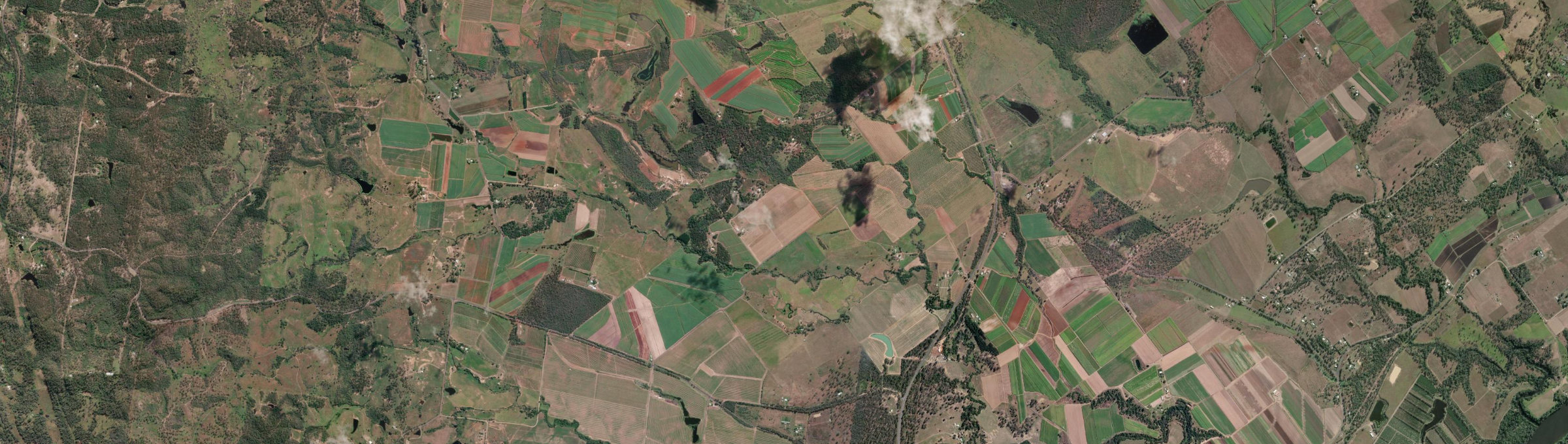 Aerial view of Skyring Reserve, QLD