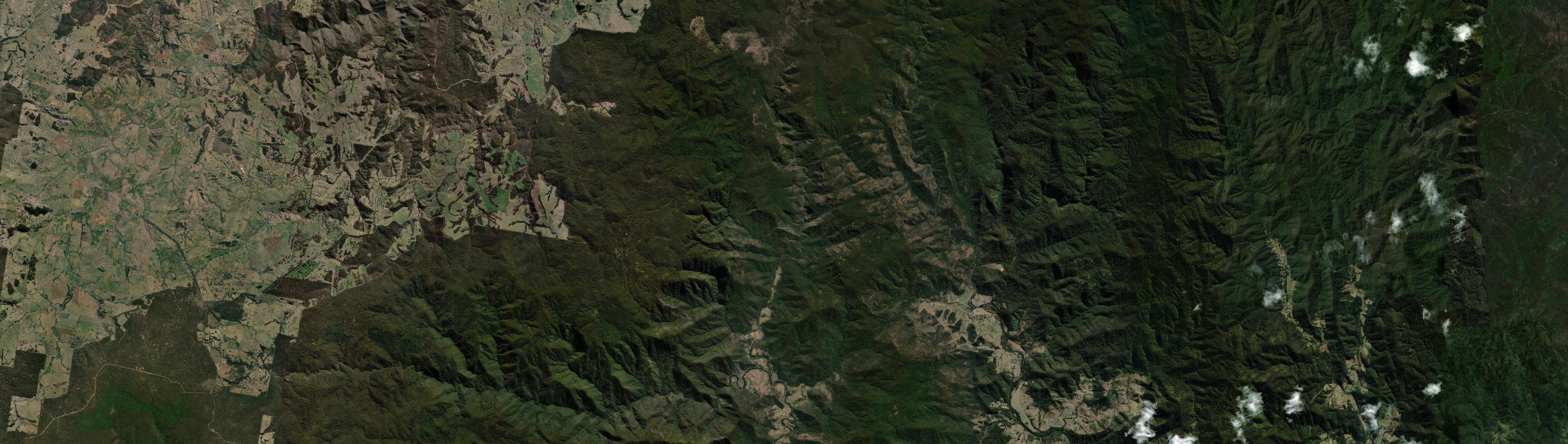 Aerial view of Werrikimbe, NSW