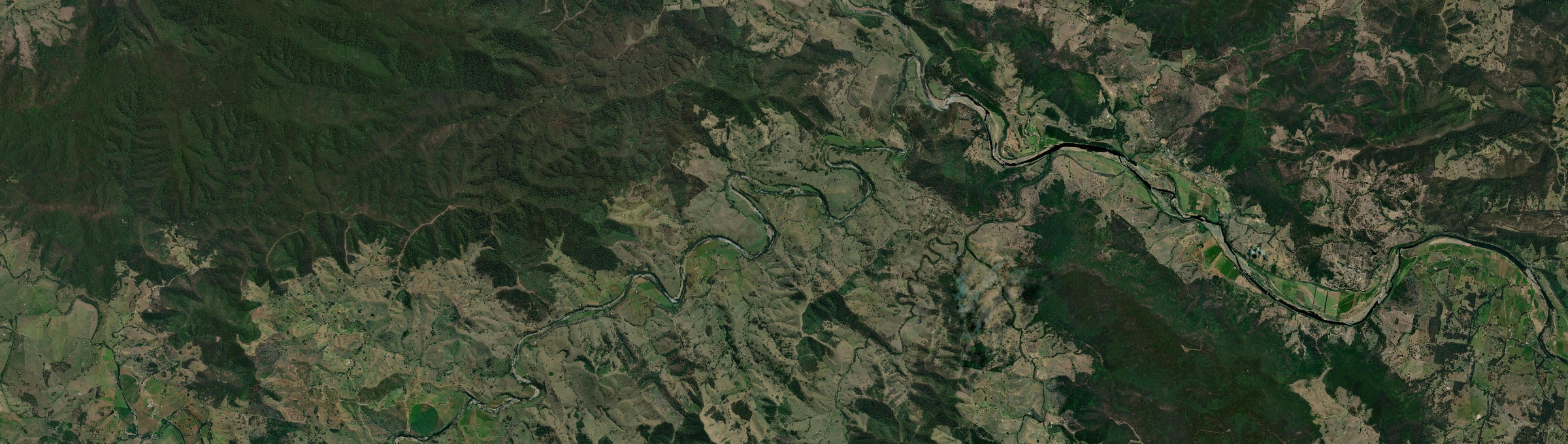 Aerial view of Bundook, NSW