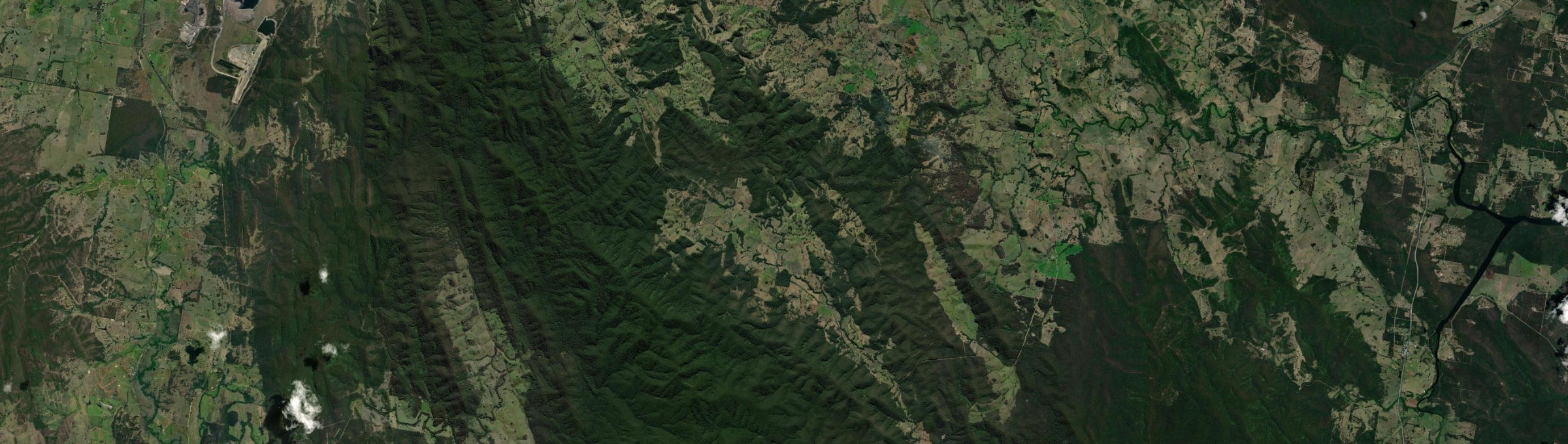 Aerial view of Warranulla, NSW
