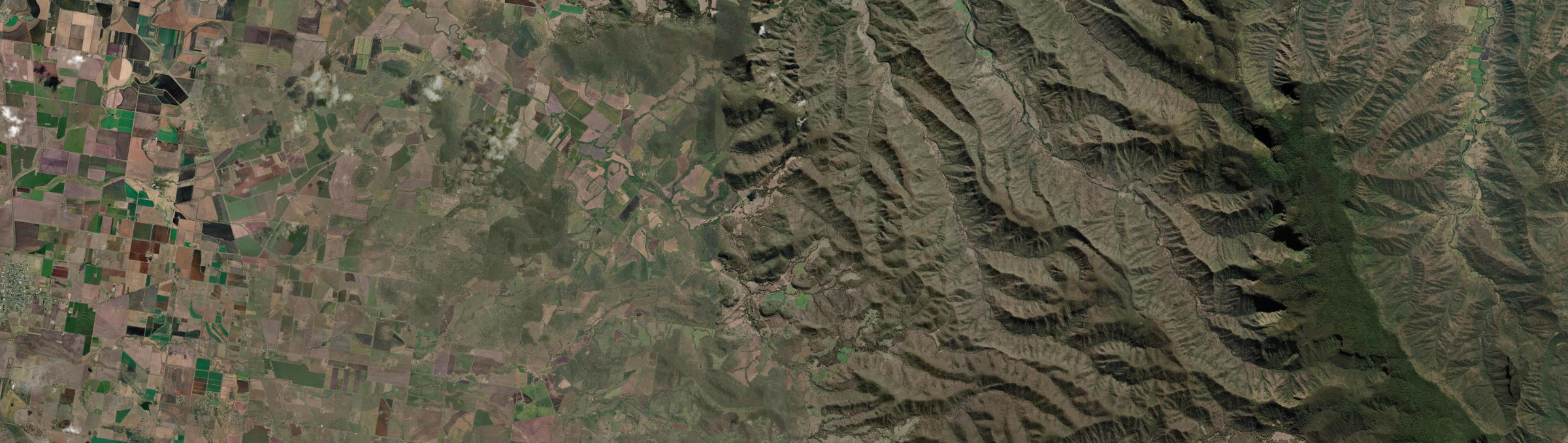 Aerial view of Upper Pilton, QLD