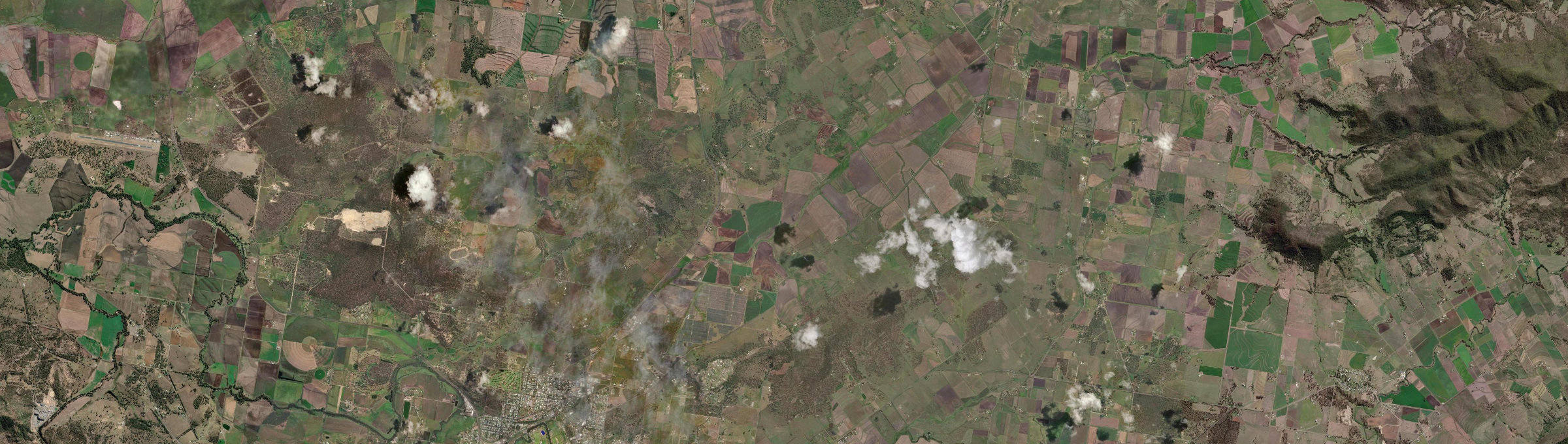 Aerial view of Sladevale, QLD