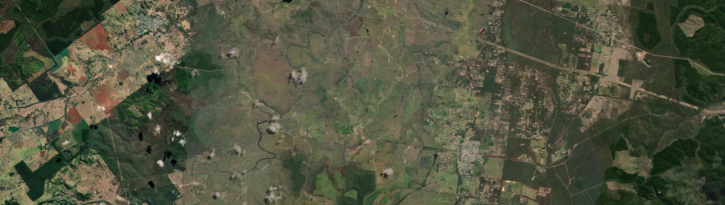 Aerial view of Nukku, QLD