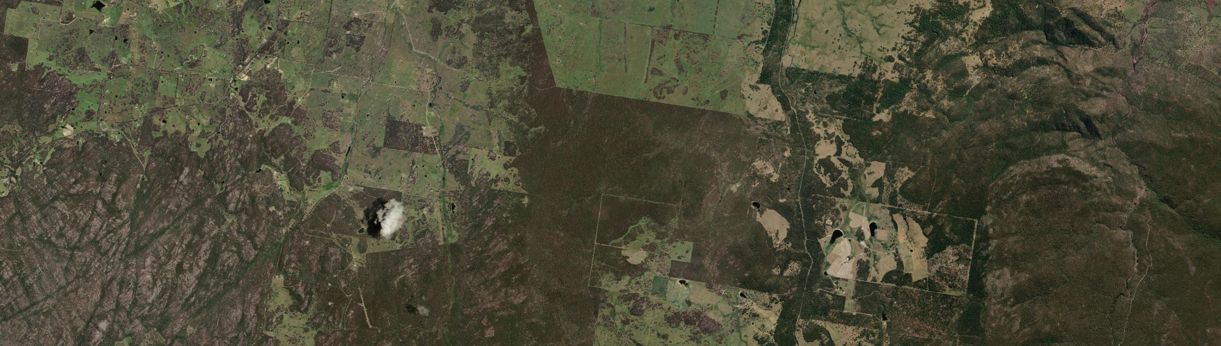 Aerial view of Bookookoorara, NSW