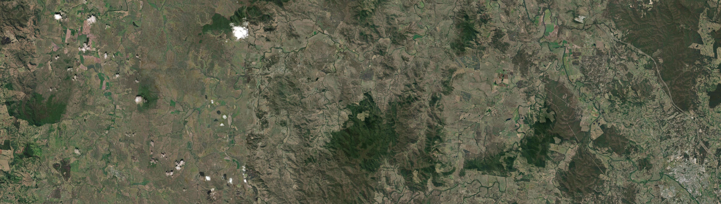 Aerial view of Oakview, QLD