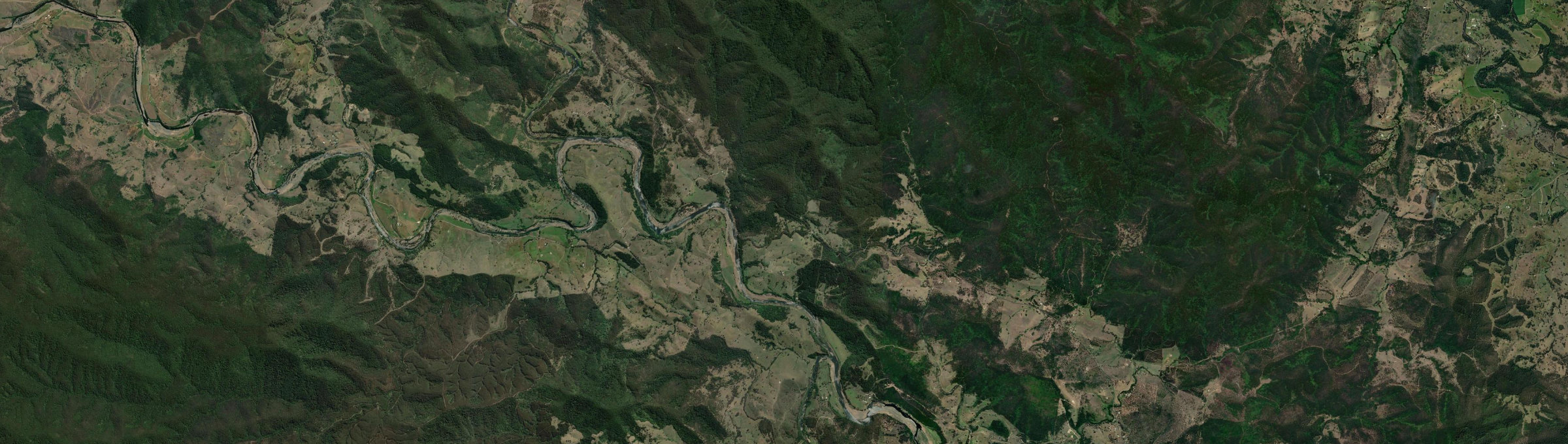 Aerial view of Knorrit Flat, NSW