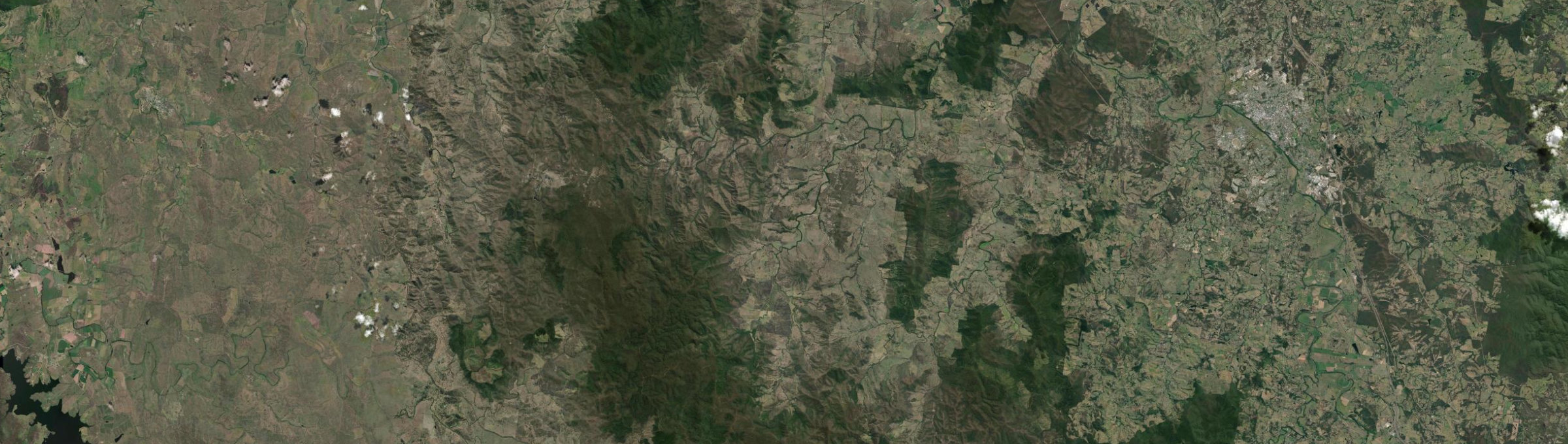 Aerial view of Widgee, QLD