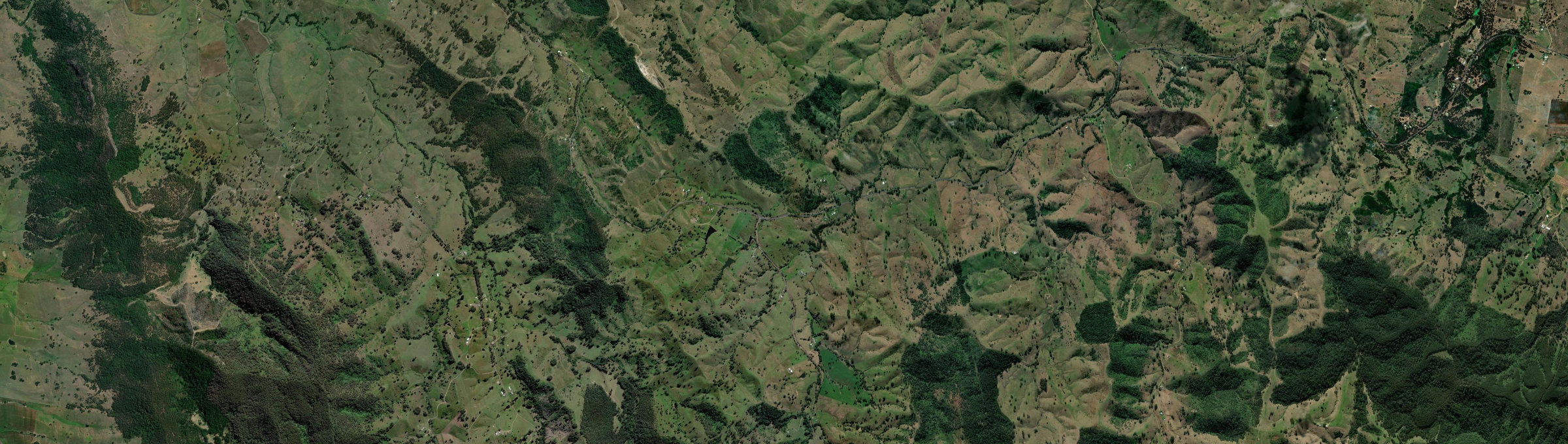 Aerial view of Gangat, NSW