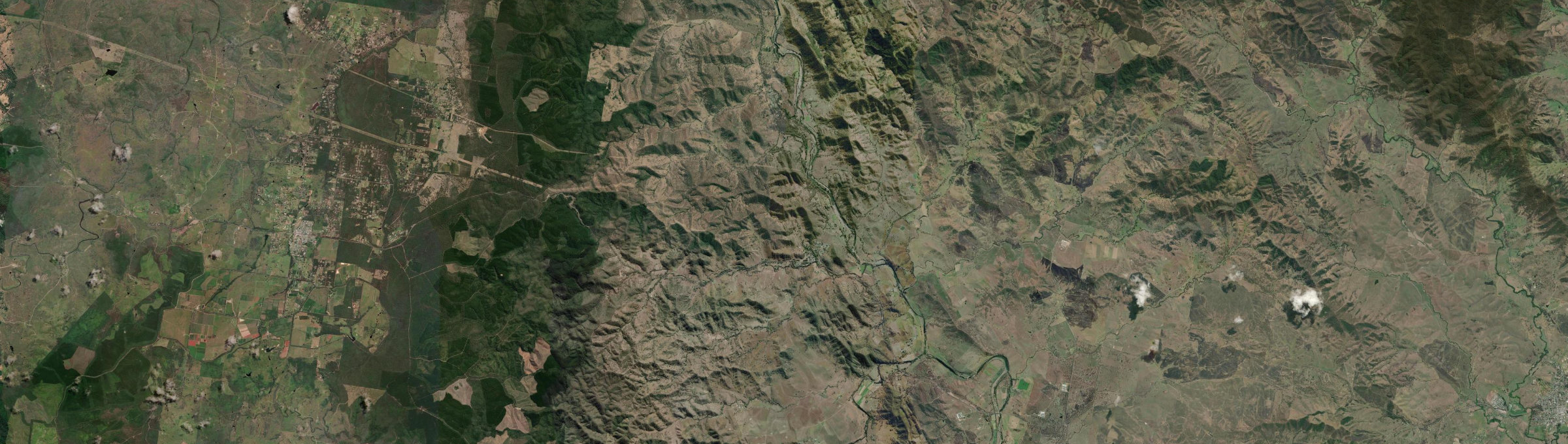 Aerial view of Moore, QLD