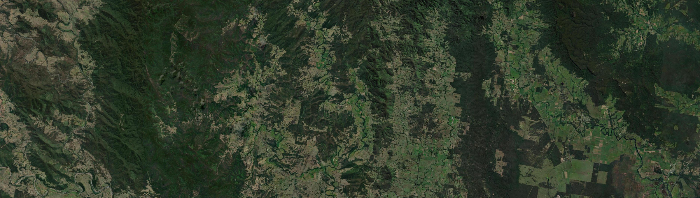 Aerial view of Marlee, NSW