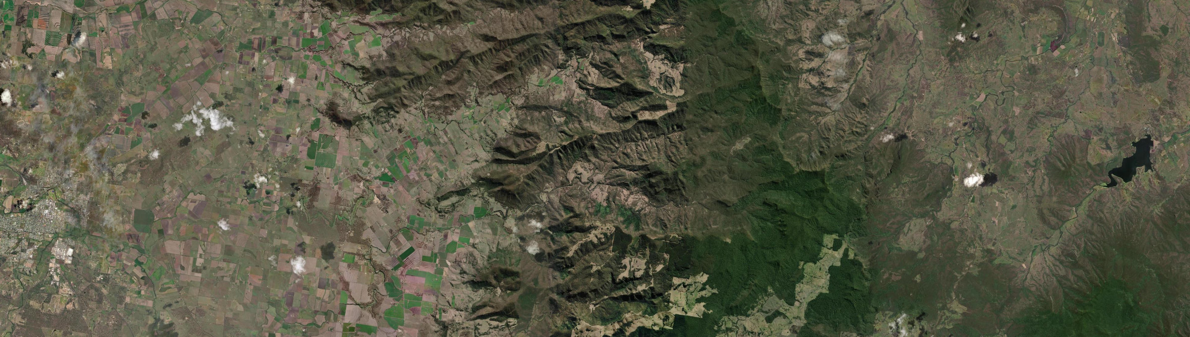 Aerial view of Emu Vale, QLD