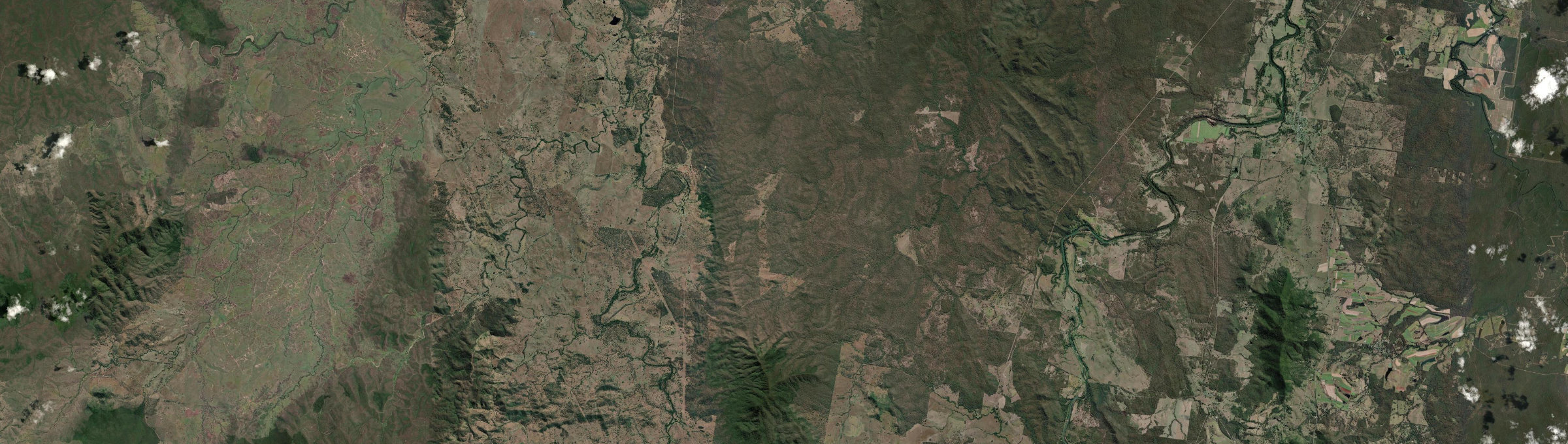 Aerial view of Glenbar, QLD