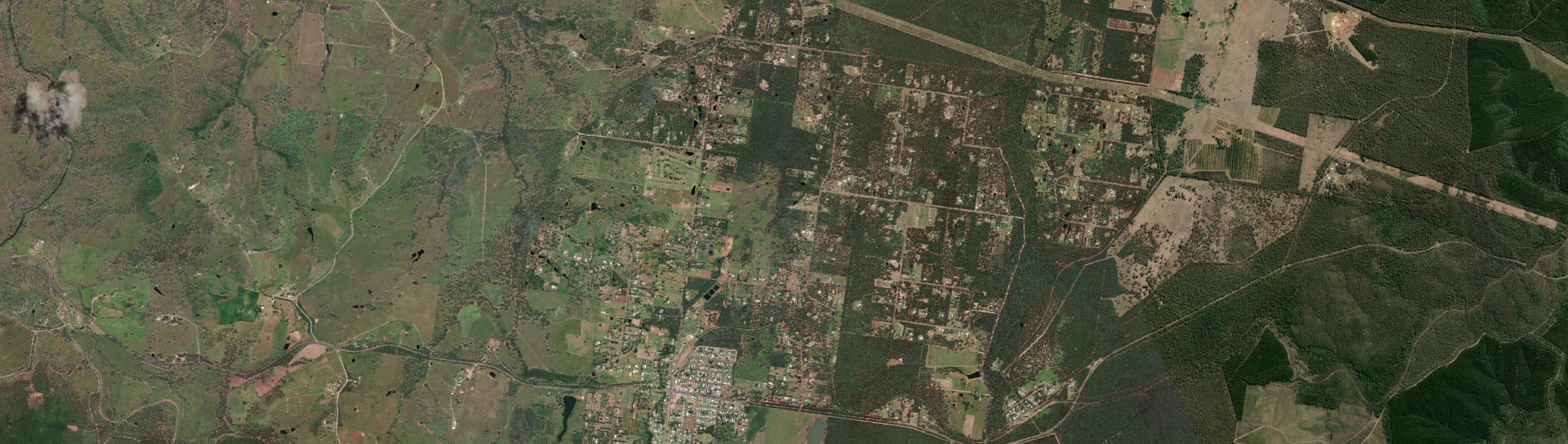 Aerial view of Blackbutt North, QLD