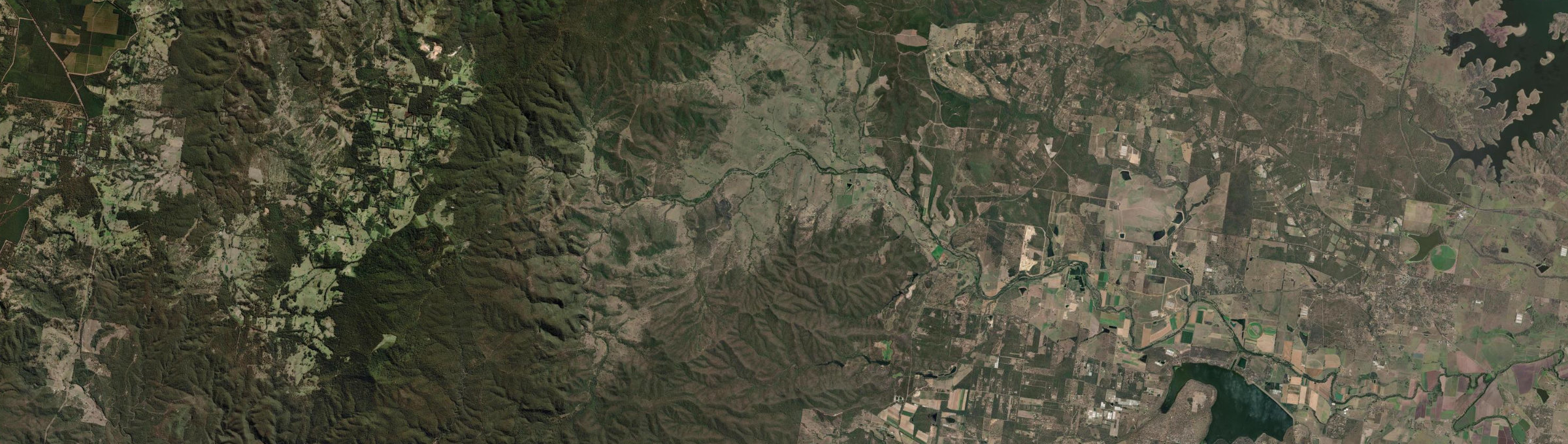 Aerial view of Buaraba, QLD