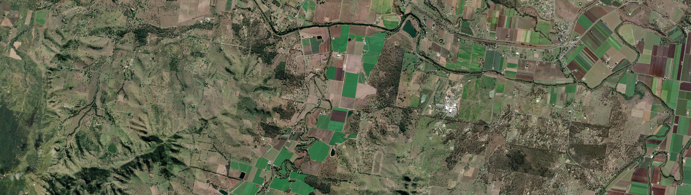 Aerial view of Carpendale, QLD