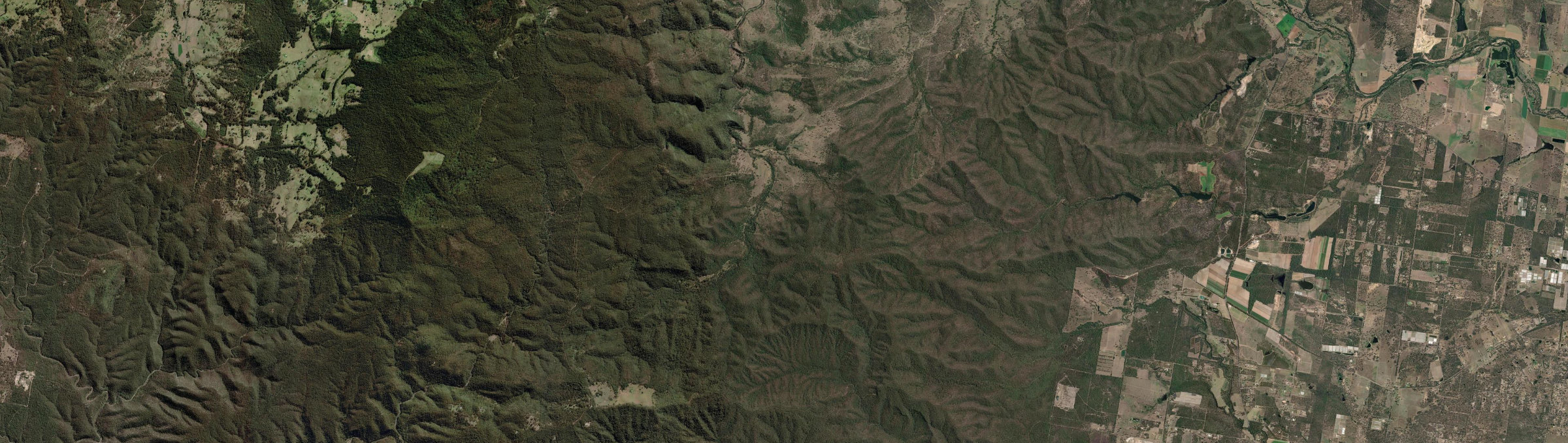 Aerial view of Buaraba South, QLD