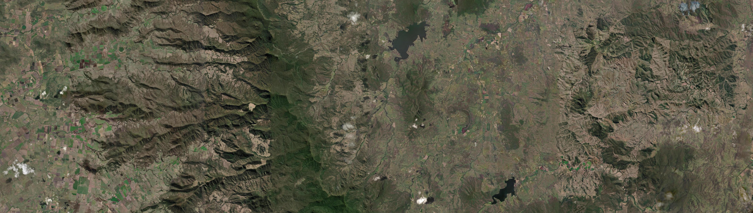 Aerial view of Moogerah, QLD