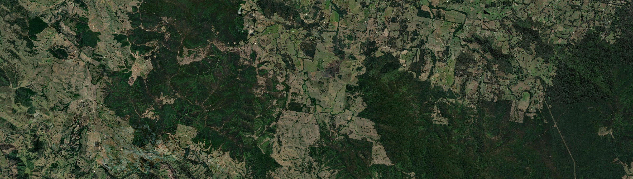 Aerial view of Kundibakh, NSW