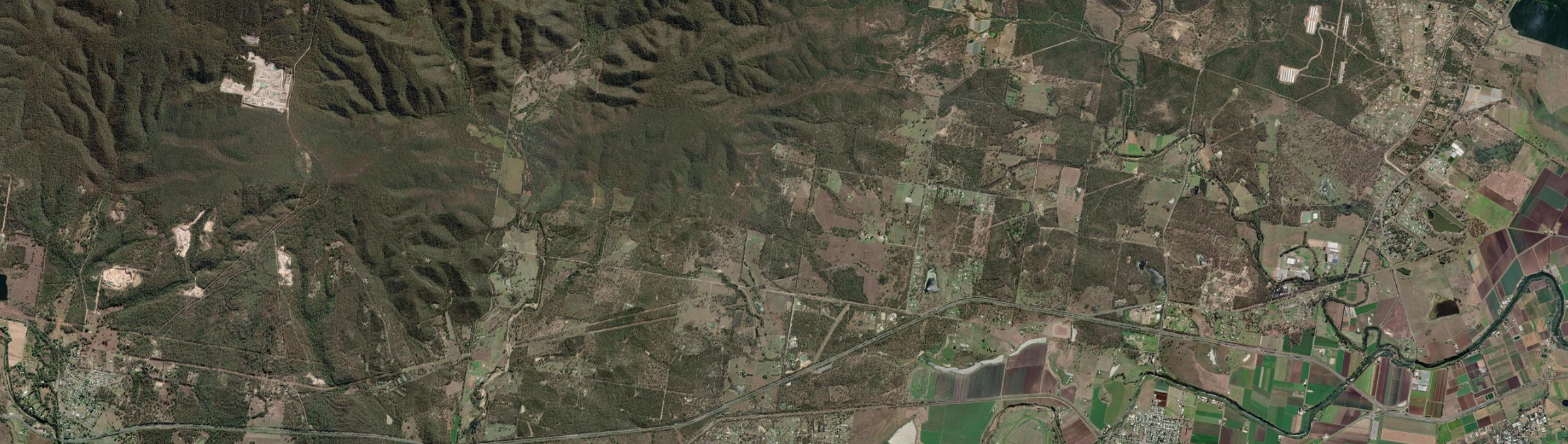 Aerial view of Ringwood (Qld), QLD