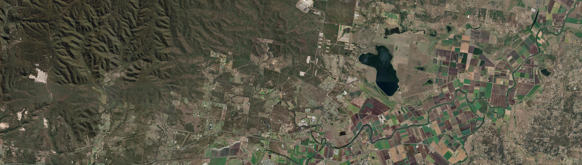 Aerial view of Adare, QLD