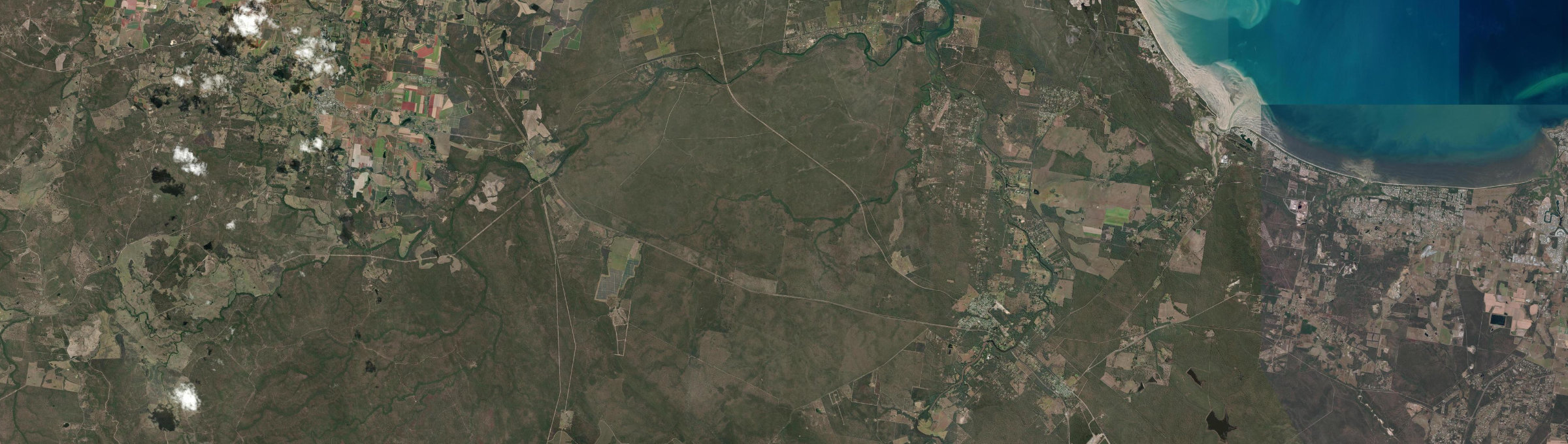 Aerial view of Cherwell, QLD
