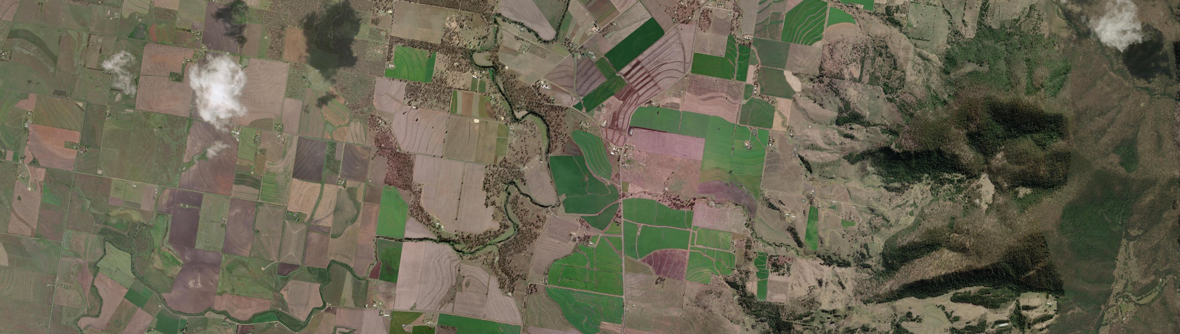 Aerial view of Danderoo, QLD