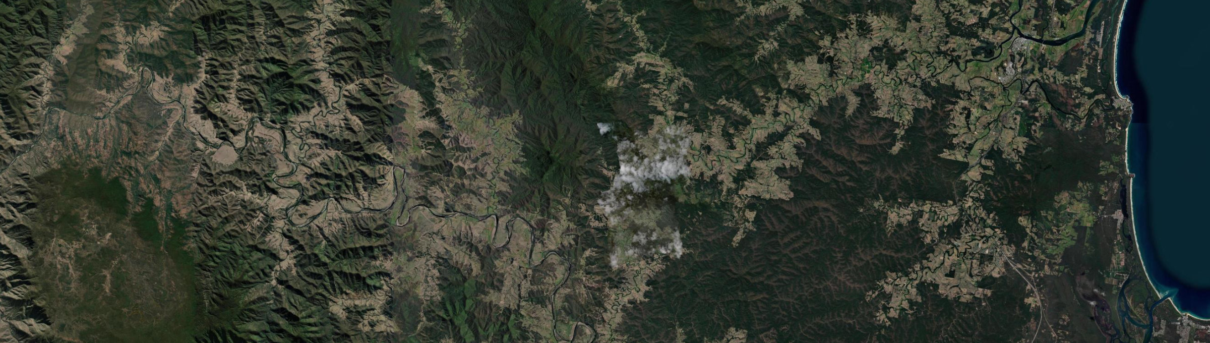 Aerial view of Millbank (NSW), NSW