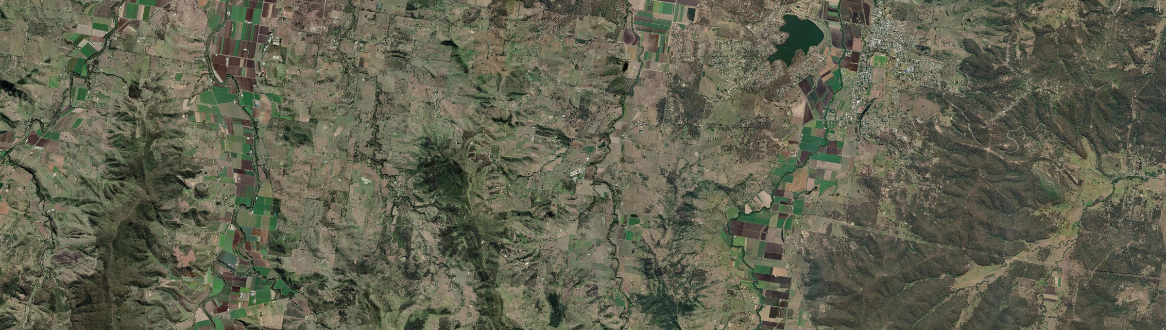 Aerial view of Blenheim, QLD