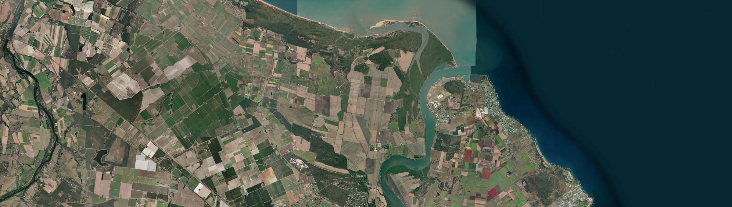 Aerial view of Fairymead, QLD