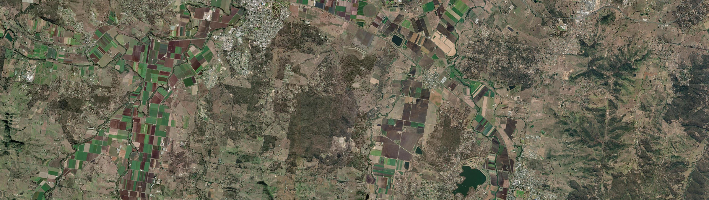 Aerial view of Glen Cairn, QLD