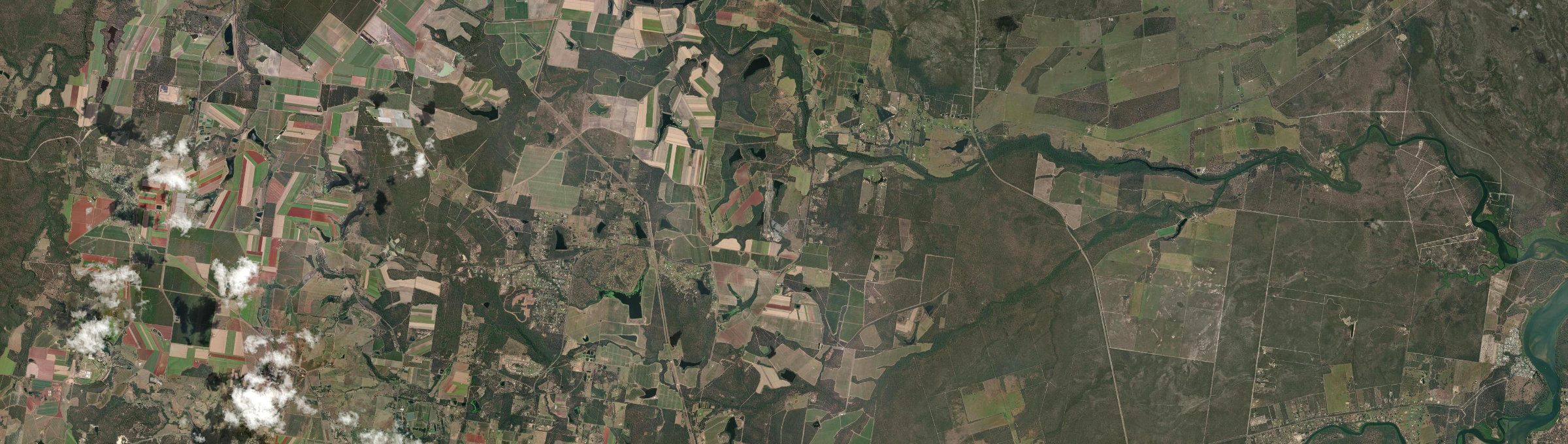 Aerial view of Redridge, QLD