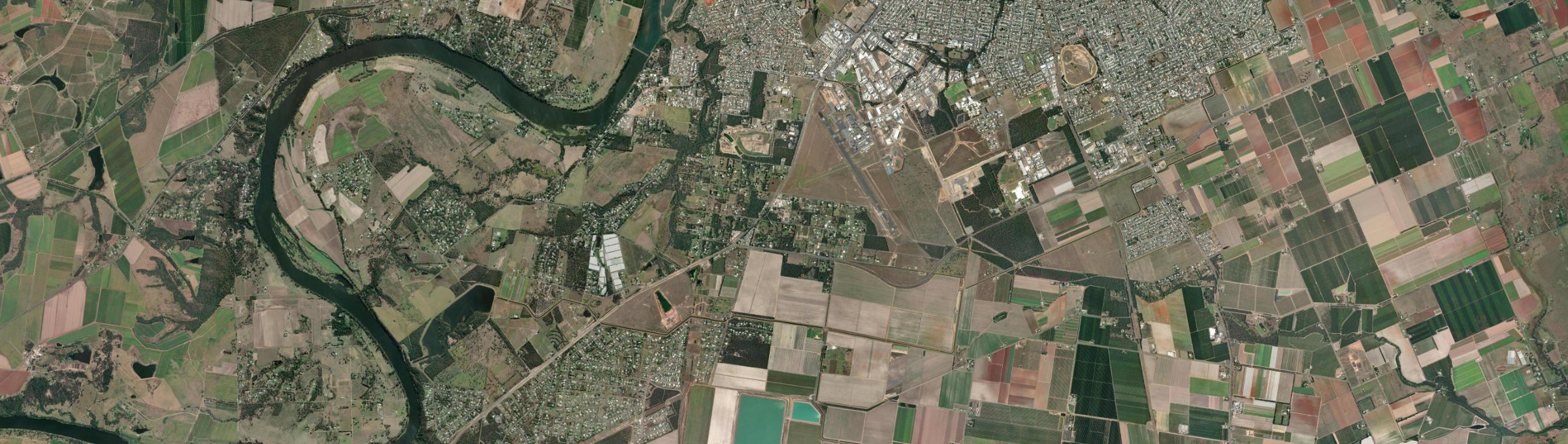 Aerial view of Kensington (Qld), QLD