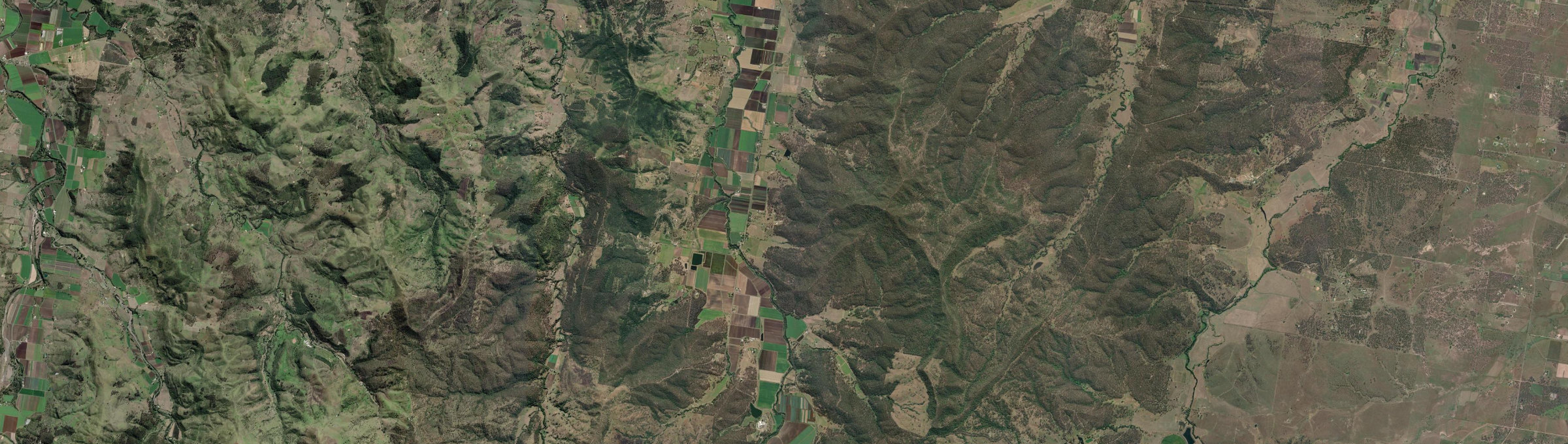Aerial view of Mulgowie, QLD
