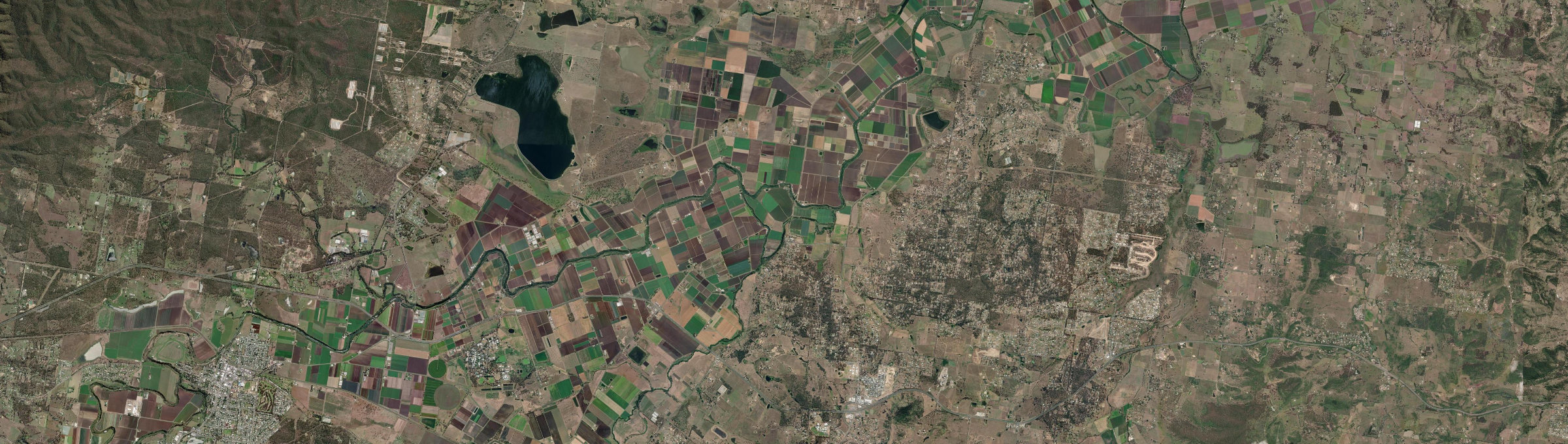 Aerial view of Glenore Grove, QLD