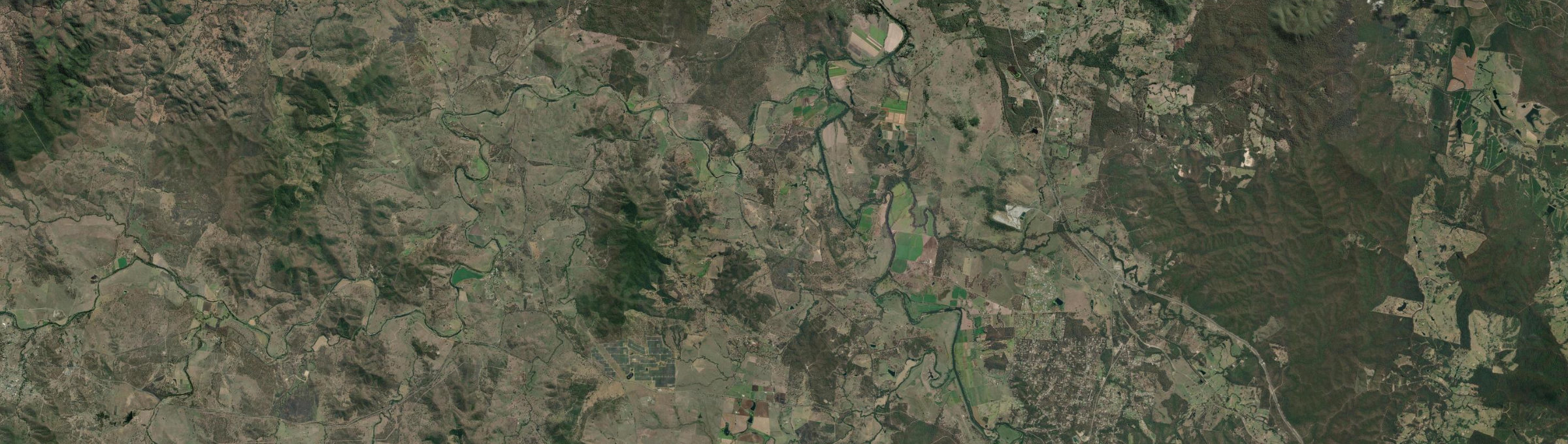 Aerial view of Sexton, QLD