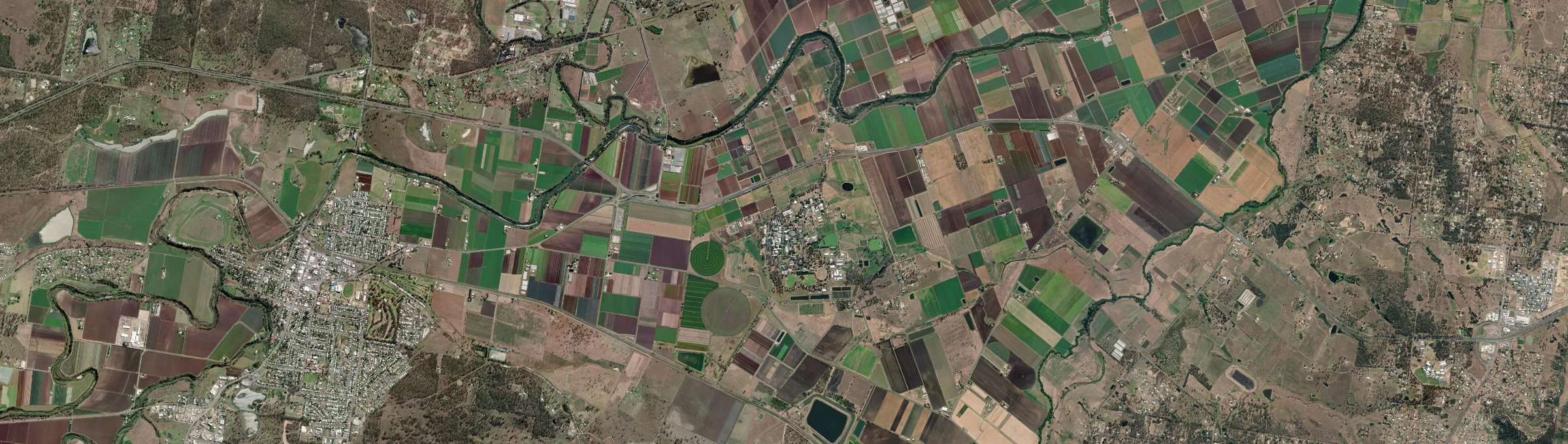 Aerial view of Lawes, QLD