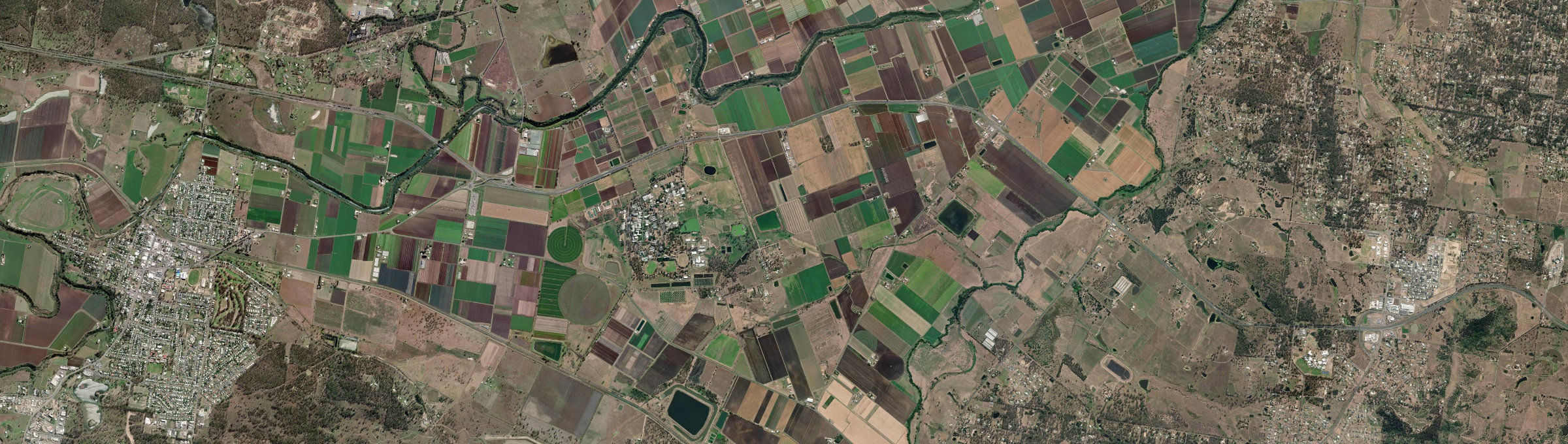Aerial view of College View, QLD