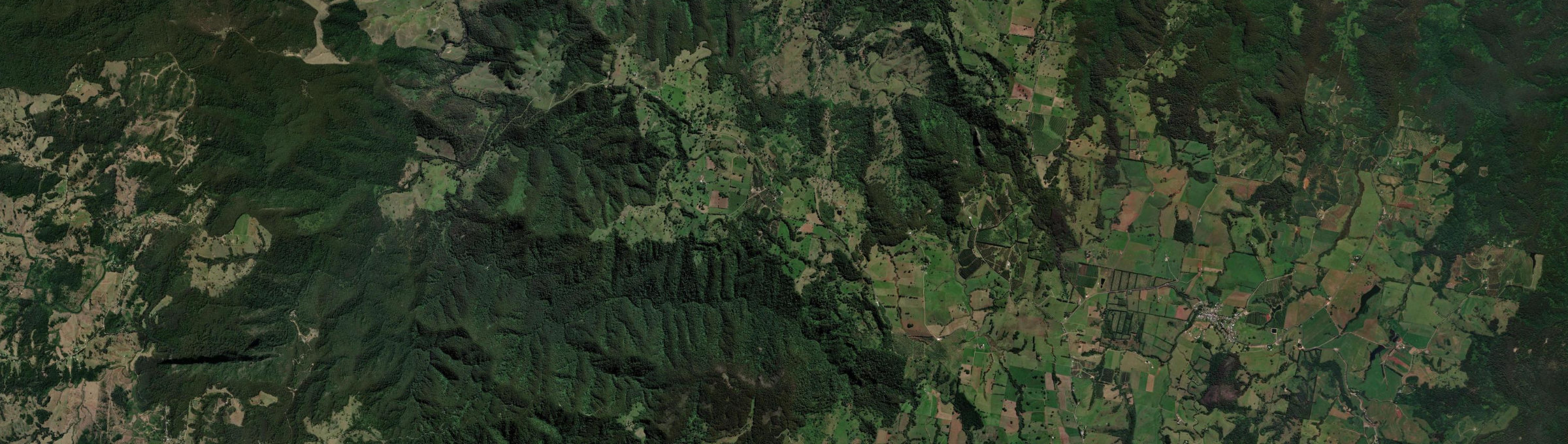 Aerial view of Innes View, NSW