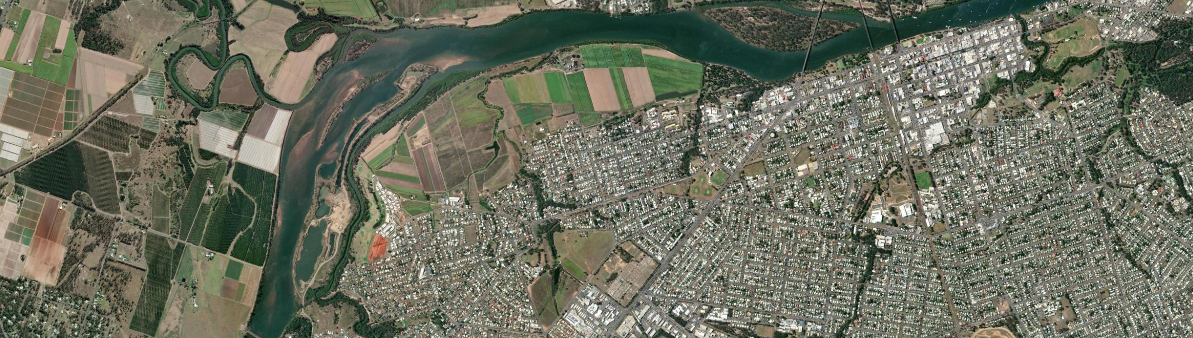 Aerial view of Millbank (Qld), QLD