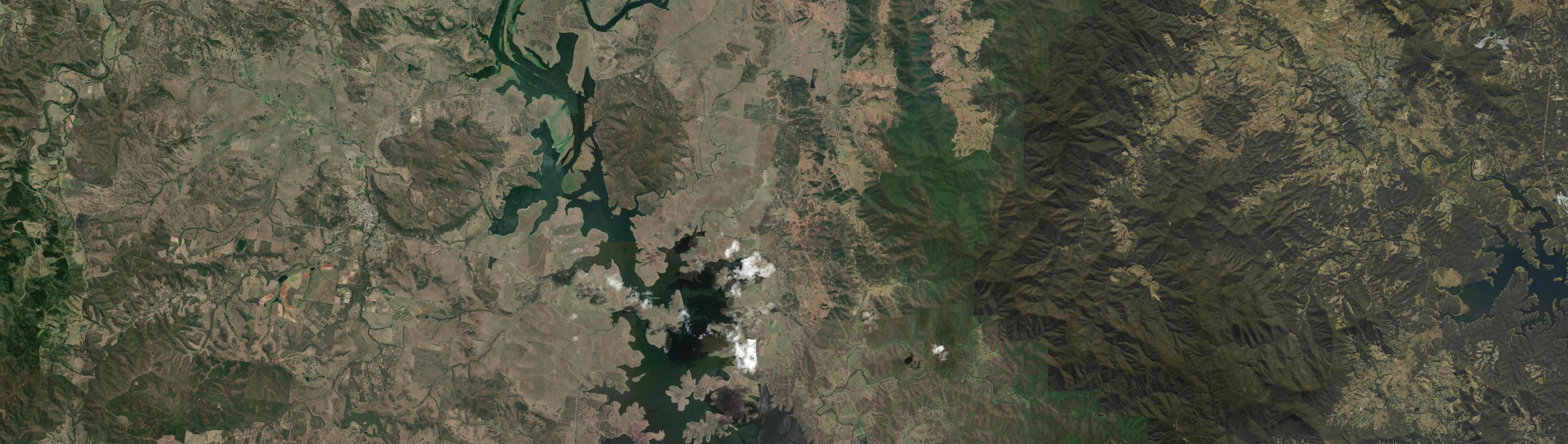 Aerial view of Bryden, QLD