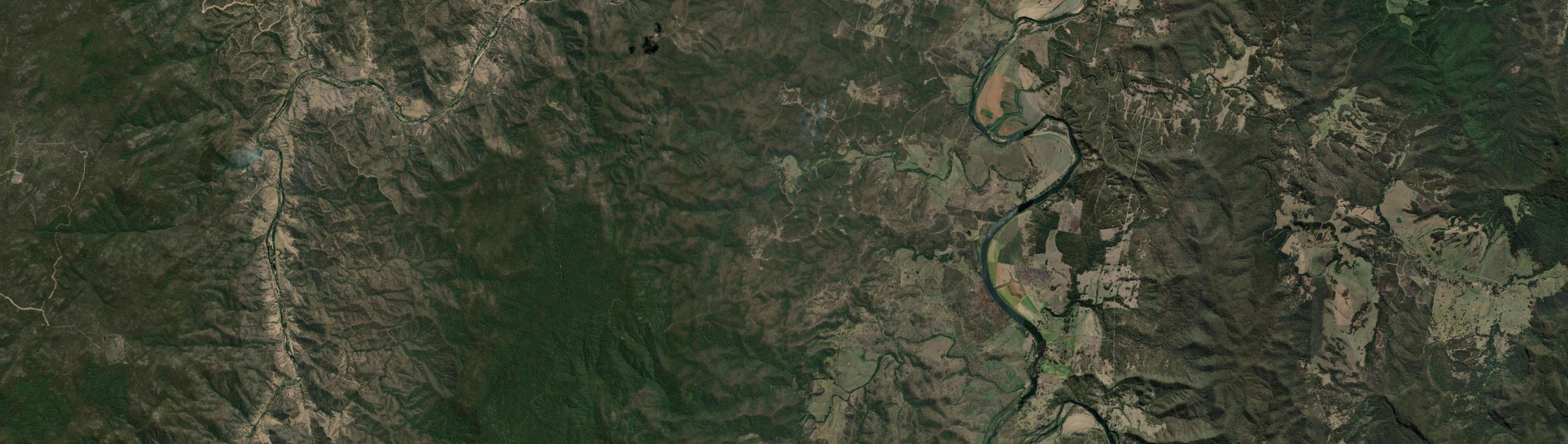 Aerial view of Ewingar, NSW