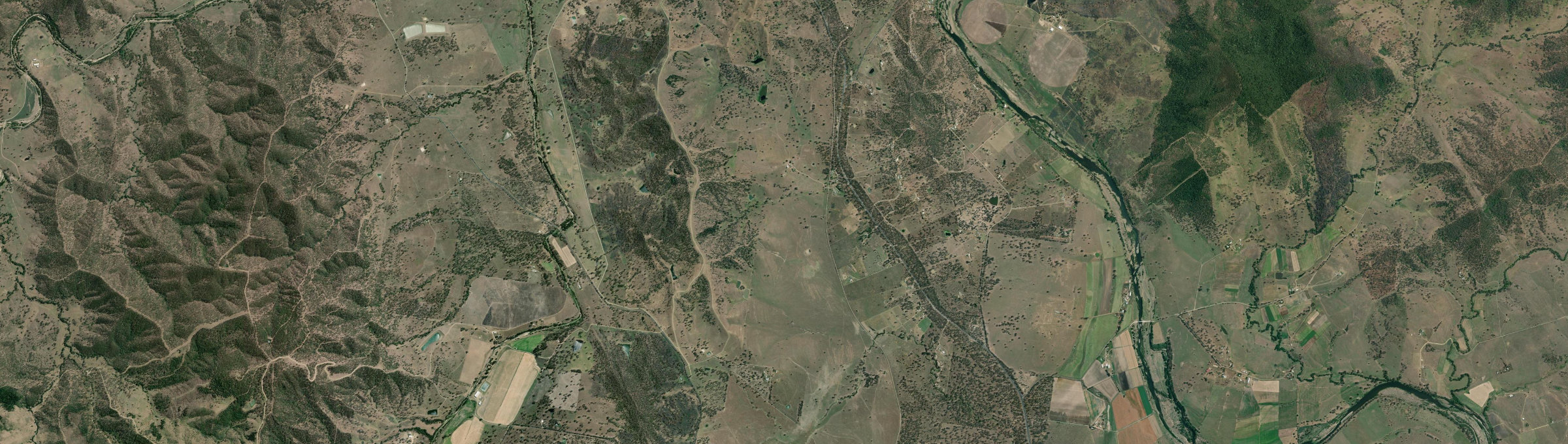 Aerial view of Yimbun, QLD