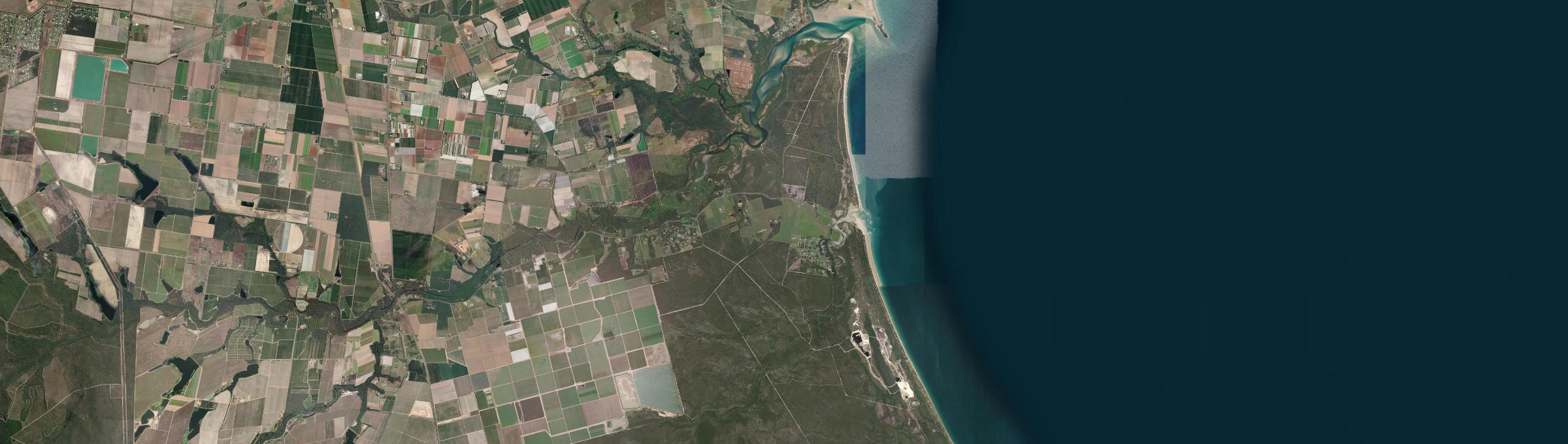Aerial view of Coonarr, QLD