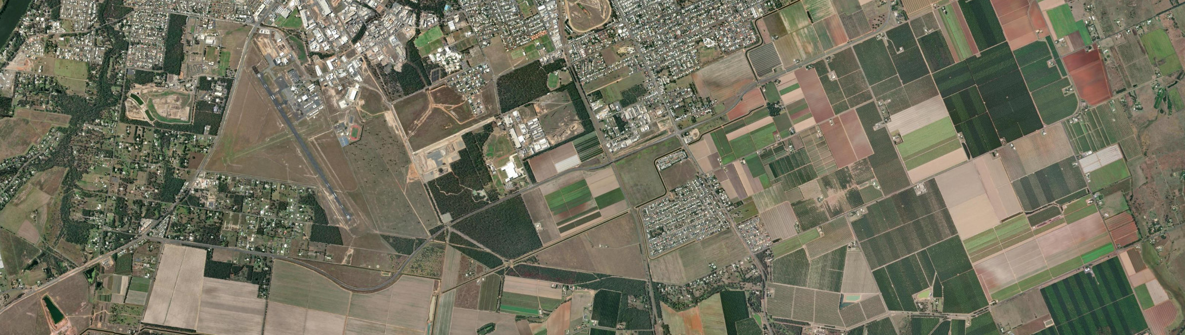 Aerial view of Thabeban, QLD