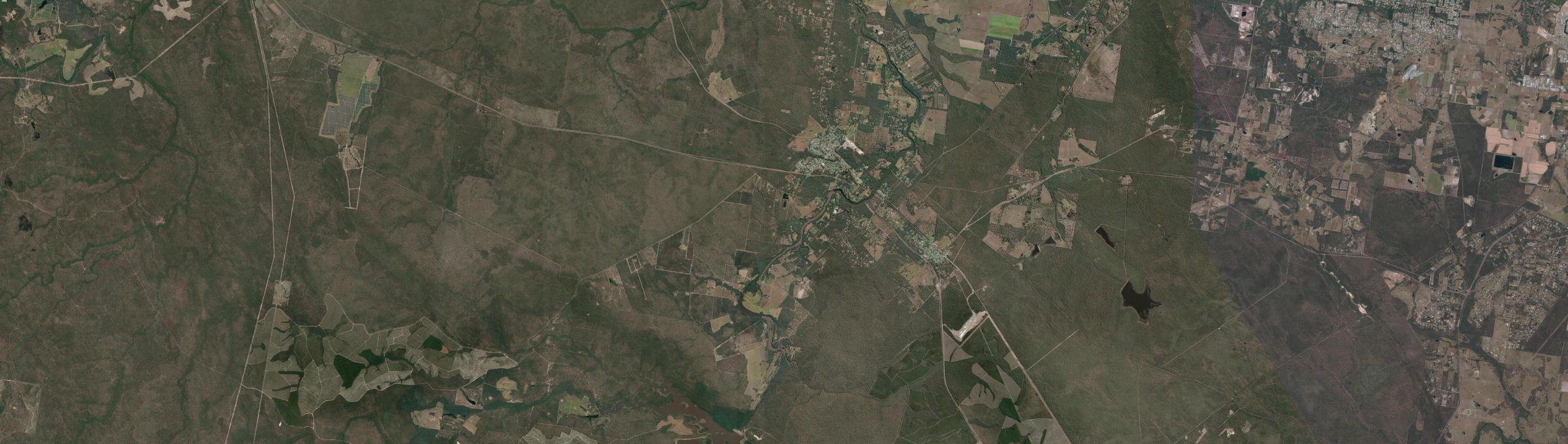 Aerial view of Howard, QLD
