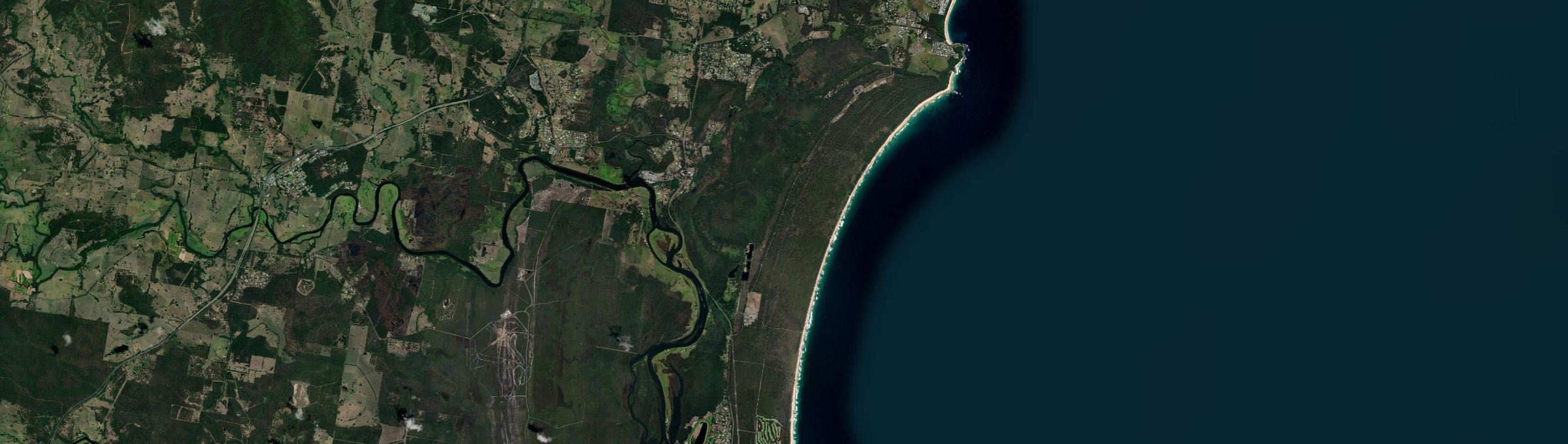 Aerial view of Darawank, NSW