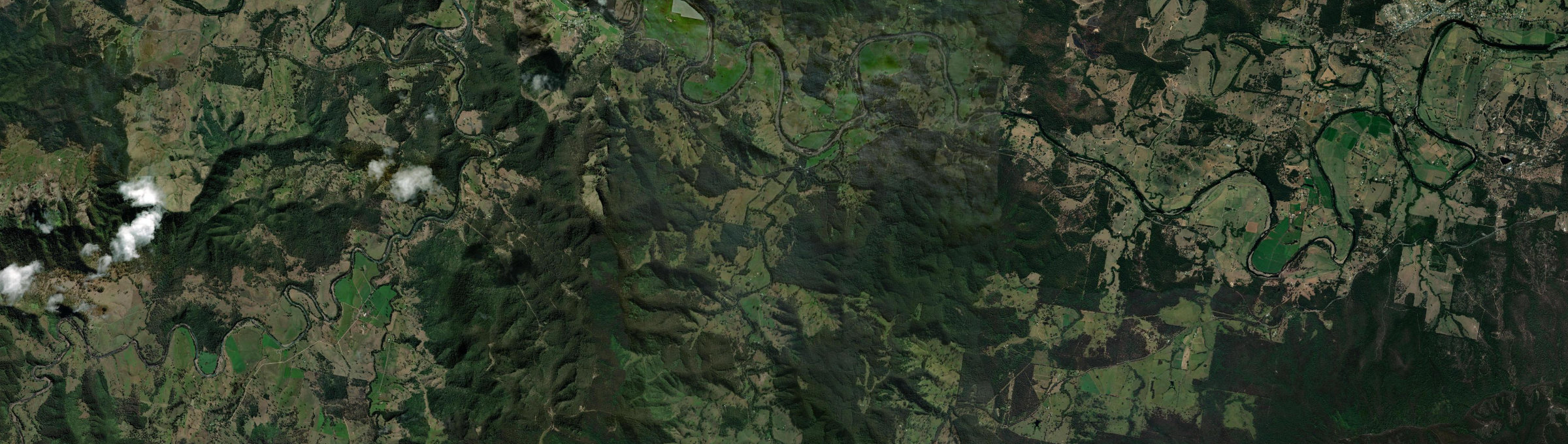 Aerial view of Bagnoo, NSW