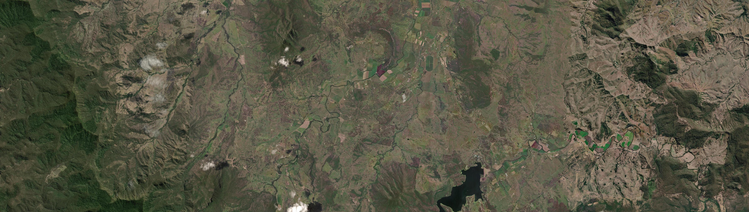 Aerial view of Croftby, QLD